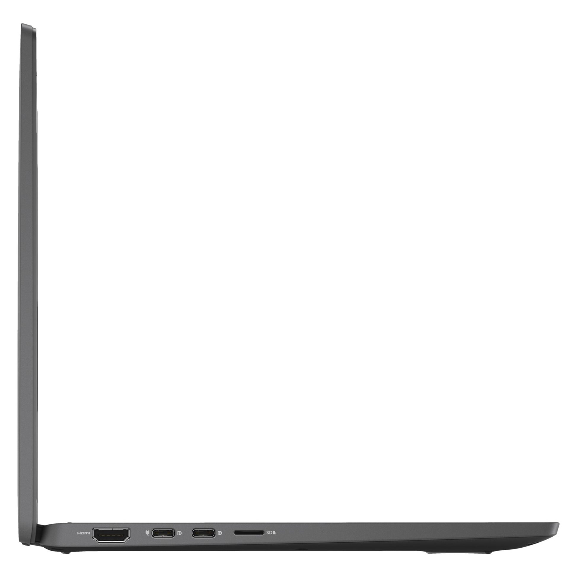 Laptop on a white background