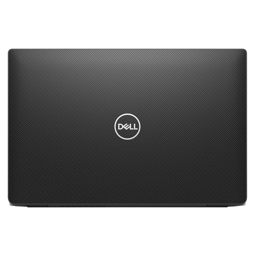 Black Dell laptop on a white background