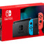 Nintendo Switch packaging with red lid and product images on a white background